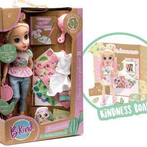 B-Kind ECO Dolls Brianna Eco-Friendly Fashion Doll with Craft Play